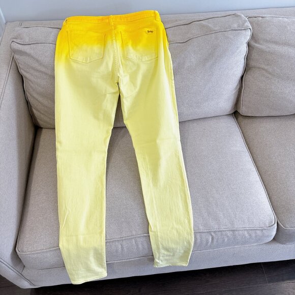 99% NEW SIZE 27 JUICY COUTURE PANTS, YELLOW - Picture 2 of 6